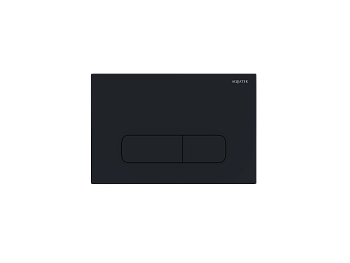 Клавиша смыва механическая Aquatek KDI-0000017 цвет черный матовый